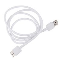ReadyWired USB 3.0 Cable Cord for Toshiba DTP110 Canvio Connect HDTP110VK3A1, HDTP110VK3A2 1TB Portable External Hard Drive HDD