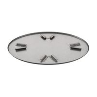 Bon Tool 17-421 Float Pan 36" Carbon Steel with Z Clip, METALLIC