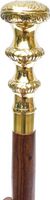 Wooden Vintage Design Victoria Walking Stick Cane Beautiful Brass Handle Cane