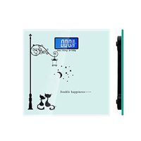 Weighing,Digital Body Weight Bathroom，Weighing Scale， Scale with Step-On Technology, Precision Digital Bathroom Scales, Easy-to-Read Backlight, Glass Top, 400 Pounds Scales/180kg