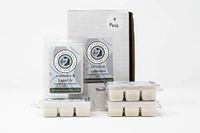 KOI MOUNTAIN Christmas Collection Soy Wax Melt 4 Pack Assortment, Hand-Poured, Chemical-Free, Vegan, 100% Soy Wax and Essential Oil Cubes