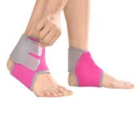Greenery-GRE Ankle Brace Support for Kids, Breathable Adjustable Compression Ankle Tendo Foot Support Sleeve Stable Wraps Guard for Running Basketball Ankle Sprain Injuries Relief Joint Pain