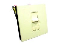 Leviton 86679-7I Architectural Slide Fluorescent Dimmer, 277 Vac, Color Ivory, Decora Frame
