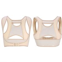 Back Corrector, 4 Size Ladies Students Humpback Relief Corrector Brace Back Shoulder Posture Correction Band (Size : S)
