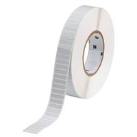 Brady THT-103-717-10 High-Temperature ESD Industrial Polyimide Barcode Label, Gloss, 0.250" H x 1.000" W, White, 10000/Roll (Pack of 10000)