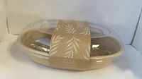 World Centric Compostable Burrito Bowl Combo: 24 Ounce Bowl, PLA Lid, and Sleeve (200 Sets: 600 Units)
