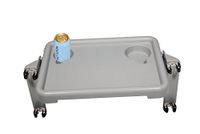 Drive Medical Deluxe Folding Walker Tray, Gray, 16" x 12"