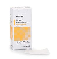 McKesson 8-Ply Gauze Sponge NonSterile 3 X 3" 33082000 20 Pack(s), 200 / Pack