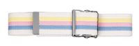 Kinsman Enterprises 80321 Gait Belt with Metal Buckle, 2" Width, 32" Length, 2 Pastel
