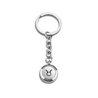 BNQL Zodiac Essential Oil Diffuser Keychain Birthday Gift for Her (Taurus)