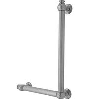 Jaclo G61-32H-16W-LH-SDB - G61 32H x 16W 90° Left Hand Grab Bar