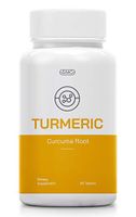 Organic 1400MG Turmeric Curcuma Root Pills with Organic Black Pepper Supplement 90 Tablets. Potent Pain Relief, Anti-Inflammatory, Antioxidant, Joint Support. Non-GMO, No Soy, Gluten-Free.