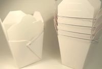 One Pint Chinese Take-Out (Favor) Boxes - 100 Count