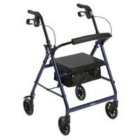 McKesson 146-R726BL 4 Wheel Rollator, 1 Count