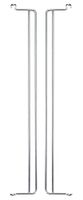 Quantum HMB560/570C Hanger for Use with Mesh Bin Items QMB560C/570C, 1 Pair
