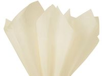 450 Gift Grade Tissue Paper Sheets - 15" x 20" Soft fold Packed Bulk Buy!!! Choose Color (Birch)