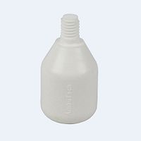 Ambutech 8mm Threaded Non-Rolling Marshmallow Tip - White