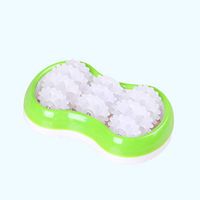 Foot Massage Roller, Relieve Foot Arch Pain and Plantar Fasciitis Muscle Roller Stick, Acupressure Reflexology Tool for Relaxation and Stress Relief (Color : Green)