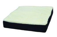 Gel Wheelchair Cushion w/Fleece Top 16 x22 x3.5