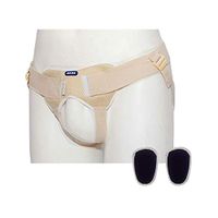 Hernia Belt for Men Inguinal Hernia Support Truss Belt Underwear for Men Right Left Side Brace with Compression Pads & Groin Straps │Surgery & Injury Recovery (L)