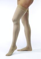 JOBST Relief Thigh High 20-30 mmHg Compression Socks, Closed Toe, Beige, Medium
