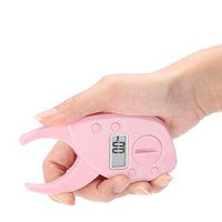 SRSGF Body Fat Caliper Tester Fitness Monitors Skinfold Slimming Measuring Instruments