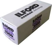 3 Rolls Ilford Delta 3200 120 Film