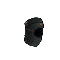 Shock Doctor Knee Brace Wrap, Knee Support Stabilizes Patella, Provides Comfortable & Lightweight Compression to Stabilize Muscles in the Knee, Single, L