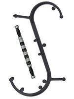 Body Back Buddy Therapy Duo and Massage Stick Bundle, Athletic Recovery and Muscle Pain Relief, Black