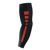G-sport protector Globalwells 1 Pair Lycra Elbow Compression Arm Sleeve wrap with Anti-Slip Inner Silicone Strip for Joint and Muscle Recovery for Lymphedema, Basketball Shooting, Baseball, Football