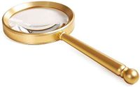 Handheld Magnifier Hand Magnifier Glass high-Power high-Definition Flat-Panel Optical Magnifier Elderly and Children Read Books Magnifying Glass Multipurpose Personal Magnifier