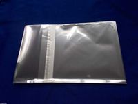 Packaging Bags Suppliers 100 4 5/8 x 5 3/4 Clear (A2+) Card Resealable Poly Cello Bag Cellophane Bag/Seal