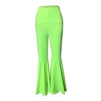 CCatyam Pants for Women, Trousers Wide Leg High Waist Solid Slim Sweatpants Sexy Casual Fashion Green