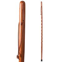 Brazos 55" Handcrafted Twisted Aromatic Cedar Wood Walking Stick for Men and Women, Made in the USA