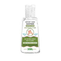 Newqinx Liquid Hand Sanitizer,Moisturizing Disposable Friendly Hand Soap,Rinse-Free Cleanser Gel Effective 99.99% at Kitchen/Bathroom, Portable for Office/School (3PCS, 30ML)