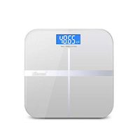 XF Scales Electronic Scales - Household Small Adult Precision Body Weighing Electronic Scale Dormitory Scale Bathroom Accessorie (Color : Silver Moon)