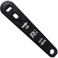 5-Pack Oxygen Cylinder Wrench Made with Durable ABS Plastic by Responsive Respiratory