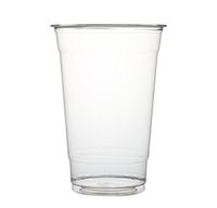 20oz. PET Crystal Clear Drinking Cups 1000 ct.