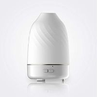 TeaMaX Aromatherapy Essential Oil Diffuser Ultrasonic Cool Mist Humidifier Air Cleaner BPA Free with 7 Colorful Changing LED Timer Mode 120ML
