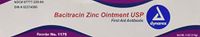 Dynarex Bacitracin Zinc Ointment, 4 oz Tube