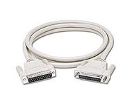 25ft DB25 M/F Straight Thru Ext Cbl