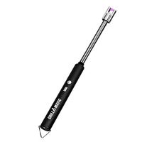GRILLMATIC Windproof, Rechargeable, Flexible Neck, Lithium Ion, Electronic, Butane Free, Flameless, USB Grill Lighter
