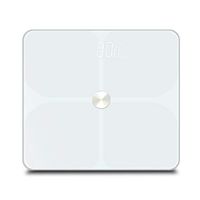 Smart Bathroom Scale Floor Human Weight Body Composition Fat Scale Home Weight Balance Bluetooth Household Weighing Scale,White