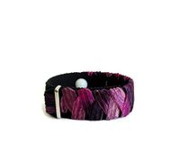 Anxiety Bracelet, Adjustable, Purple Bracelet, Acupressure Bracelet, Anti Anxiety Band, Anxiety Bracelet for Women (Single) Purplicious (Small/Child 5.5)