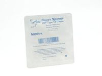Medline NON21425 Woven Sterile Gauze Sponge, 4" x 4", 8-Ply (Pack of 1280)