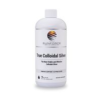True Colloidal Silver Dietary Supplement - 10 ppm Silver for Immune Support - 16 oz