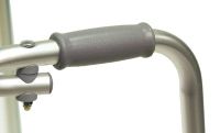 Single Release Folding Walkers - Standard Rubberized PVC Grip