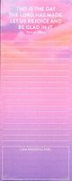 Clementine Paper This Is The Day The Lord Has Made, Let Us Rejoice and Be Glad In It, Psalm 118:24 Magnetic Notepad