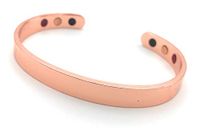 Cretoni Sereno Pure Copper Magnetic Bracelet for Men and Women : 6 Powerful Magnets : Perfect for Fashion, Golf and Natural Relief of Joint Pain, Arthritis, RSI, Carpal Tunnel, Fatigue, Migraines