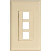 Channel Vision 3-Jack Decora Plate